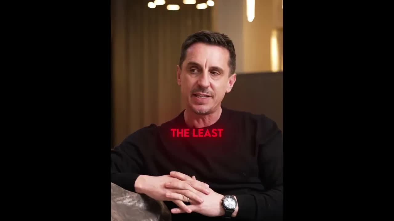 Gary Neville On Being Least Talented At United