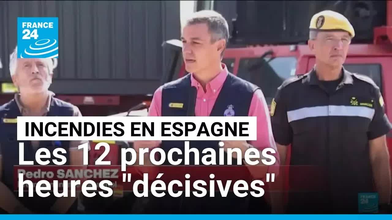 Incendie en Espagne : situation favorable mais fragile