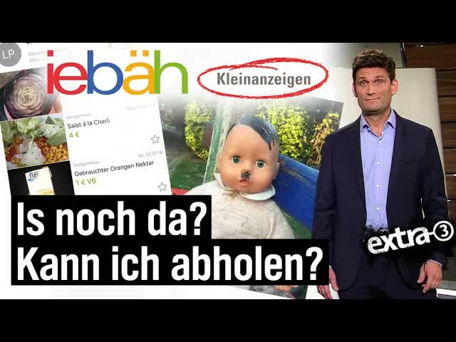 Satire über verrückte Kleinanzeigen-Angebote