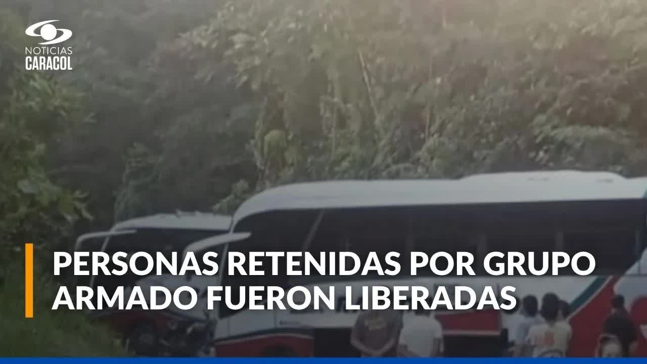 Rescate de 45 secuestrados por el ELN en Chocó-Antioquia