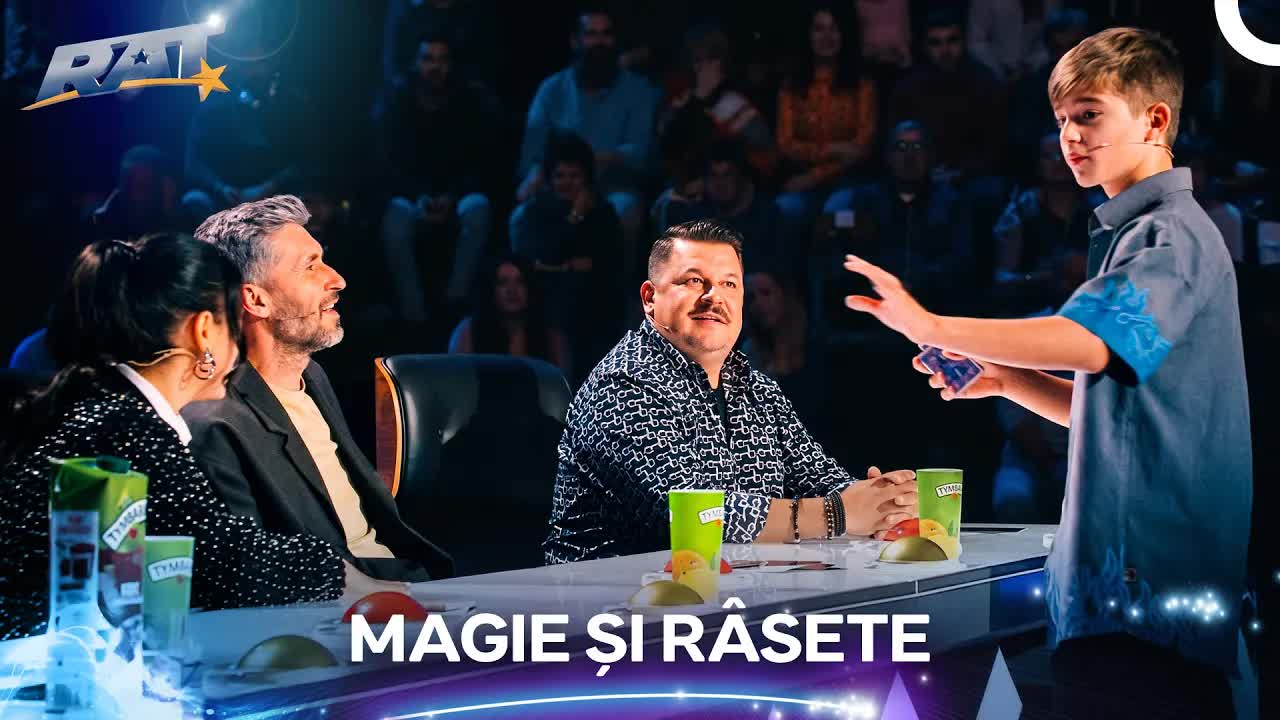 David din Brezoi cu un truc de magie
