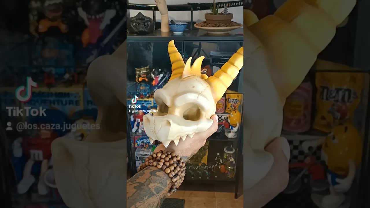 calavera de Spyro y entrevista con su creador