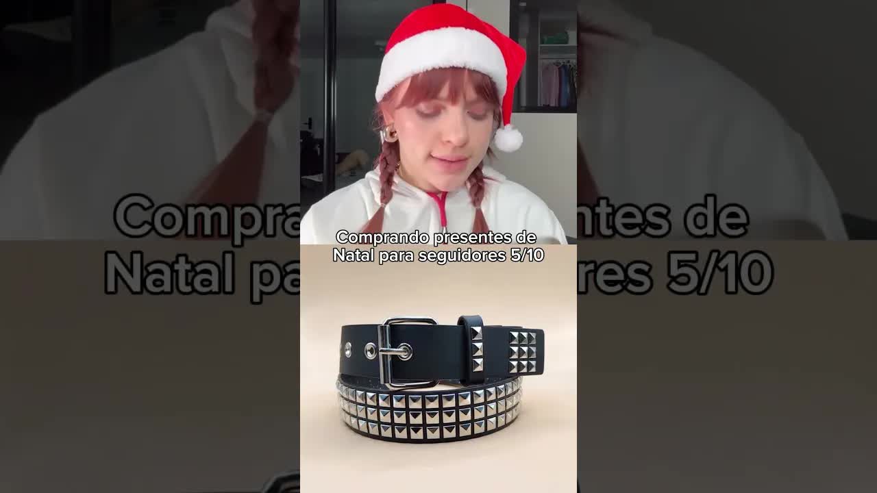 Comprando Presentes de Natal para Seguidores