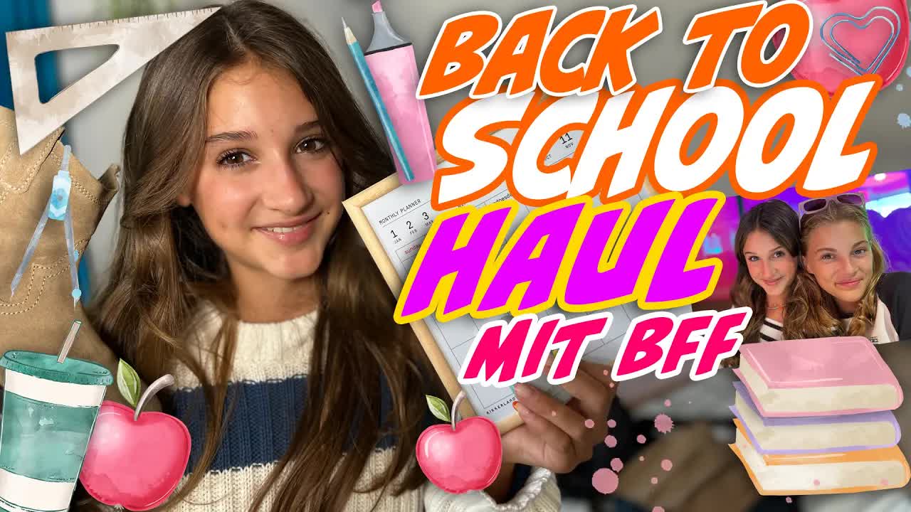 Back to School Shopping Haul mit Freunden
