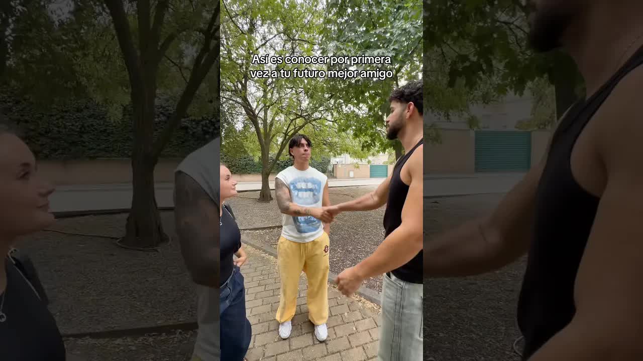 Así es conocer a tu futuro mejor amigo
