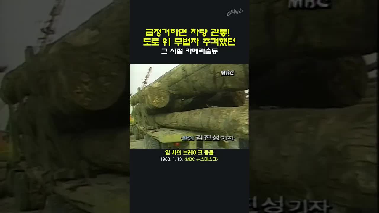 대형 트럭의 도시 횡포와 안전 문제