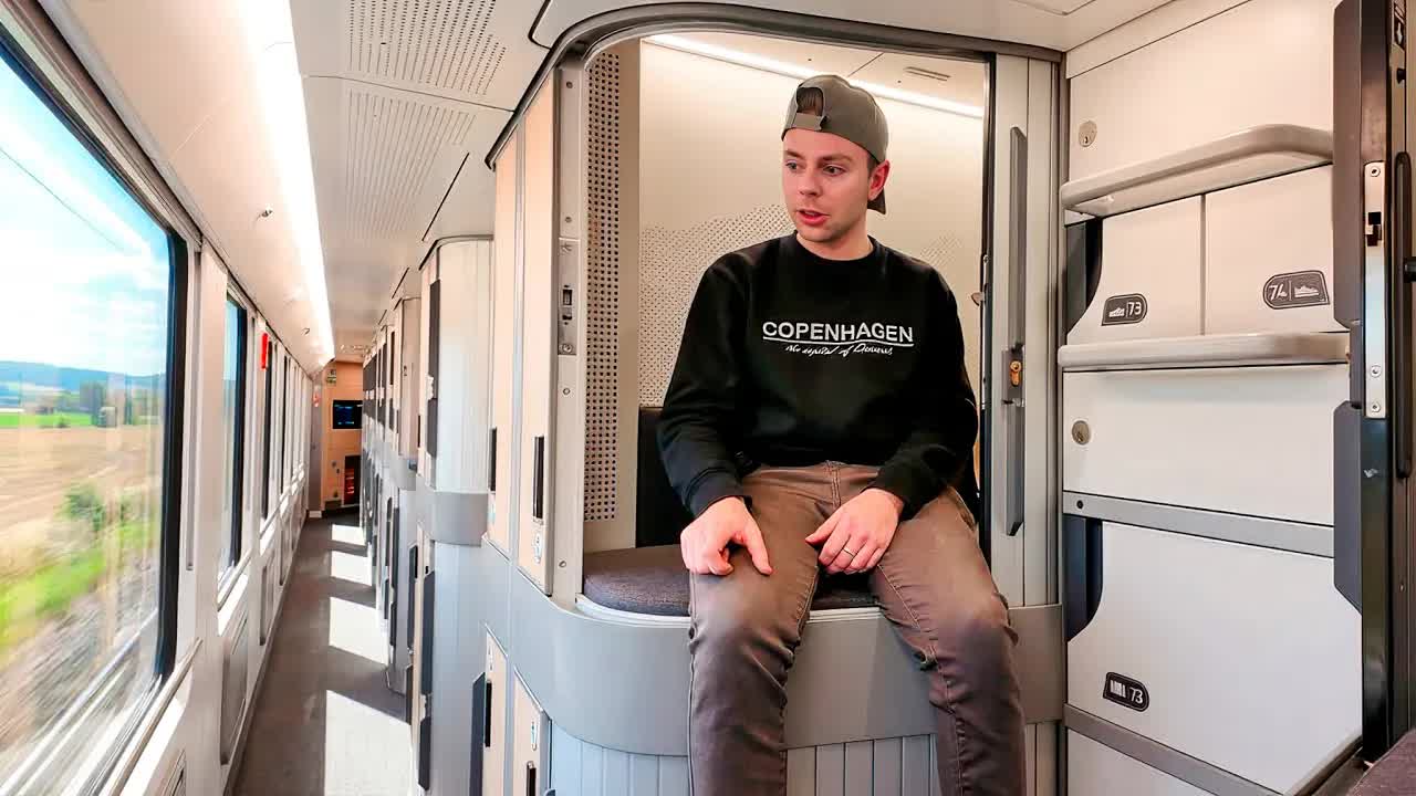 Sovekapseltog fra Wien til Rom