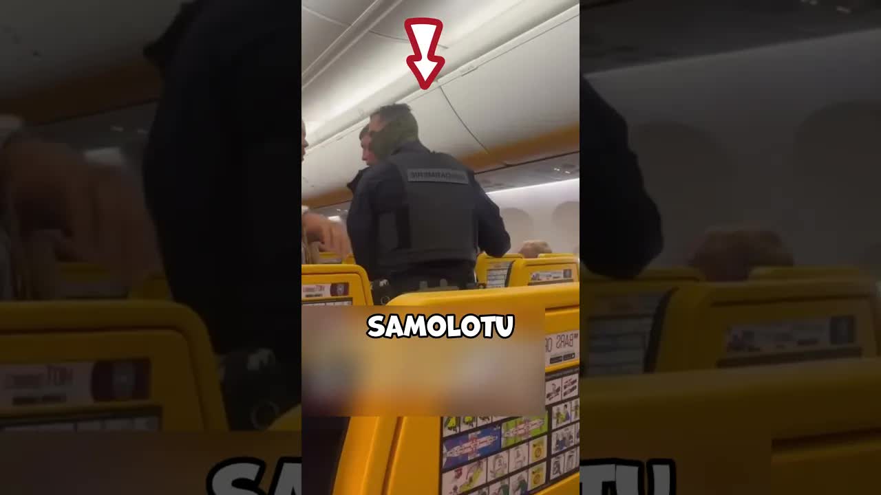 Awaryjne lądowanie z powodu kłótni pasażerów