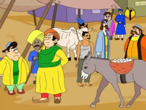 व्यापारी और चालाक गधा की कहानी