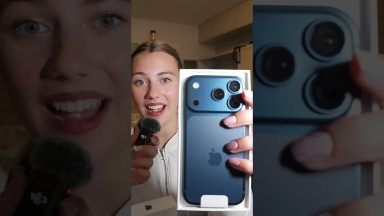 Unboxing iPhone 17 Pro za 10 tisíc lajků