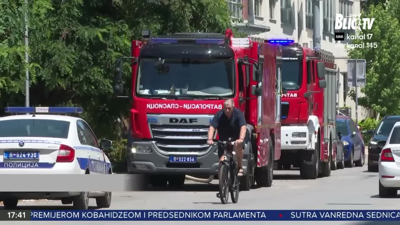 Posledice požara u tržnom centru Enjub