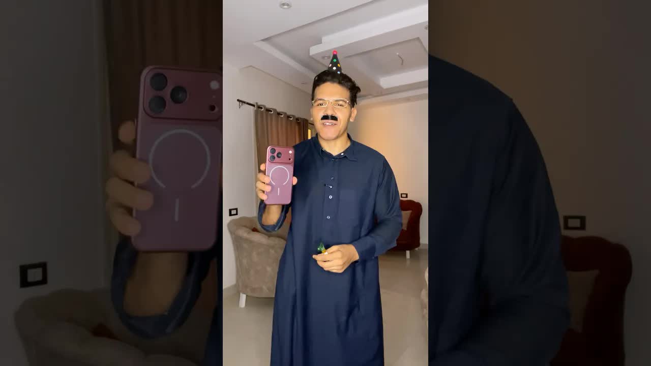 أب يجيب ابنه ايفون 18 برو ماكس هدية عيد ميلاد