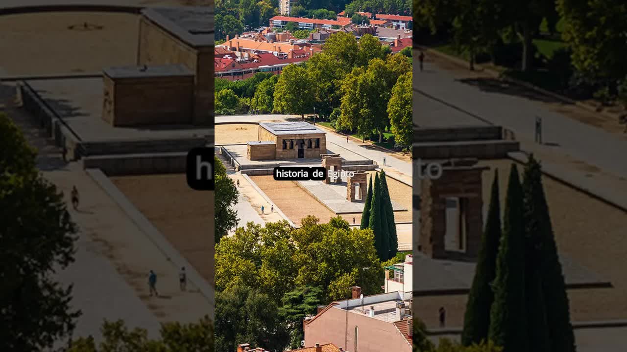 La historia del Templo de Debod en Madrid