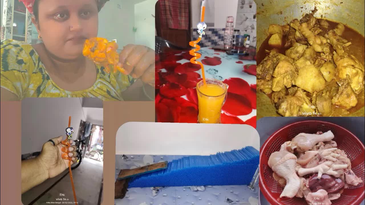 ঘরে নতুন কাজ করছি আর দুপুরে রান্না