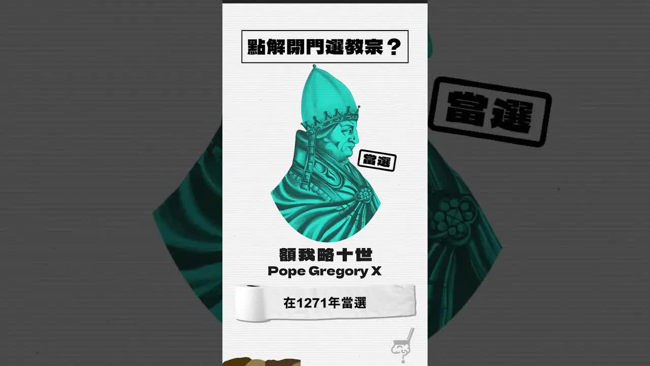 教宗選舉秘聞：從鎖房到白煙