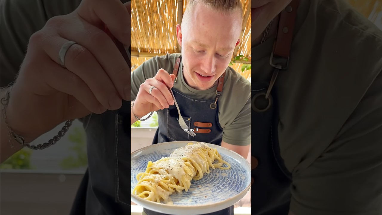 Authentisches Cacio e Pepe Rezept mit nur zwei Zutaten