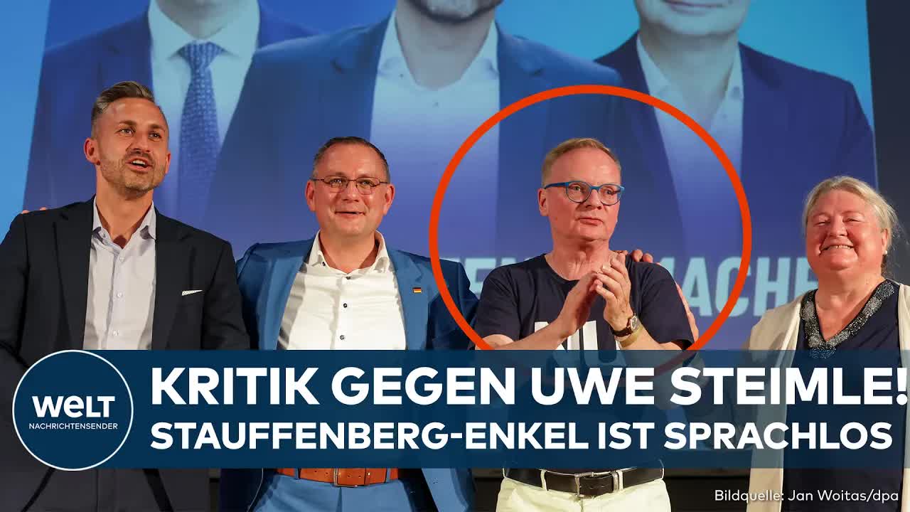 Stauffenberg-Enkel kritisiert Uwe Steimle scharf