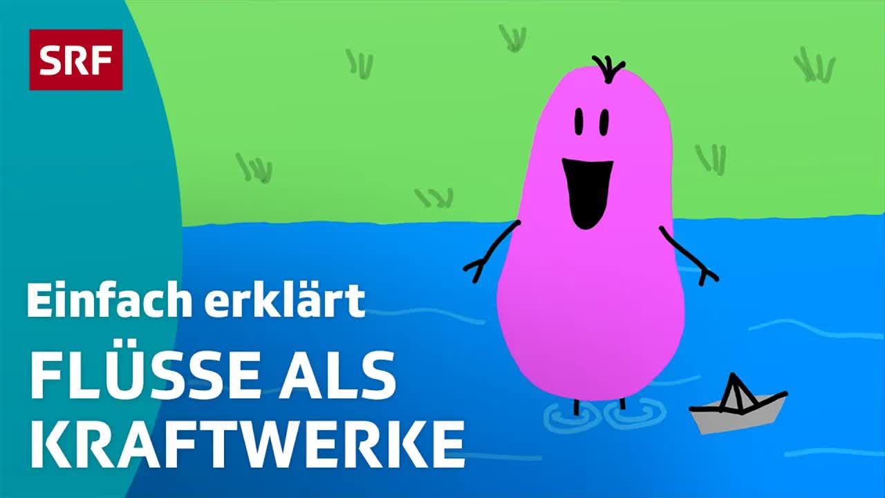 Wasserkraft einfach erklärt für Kinder