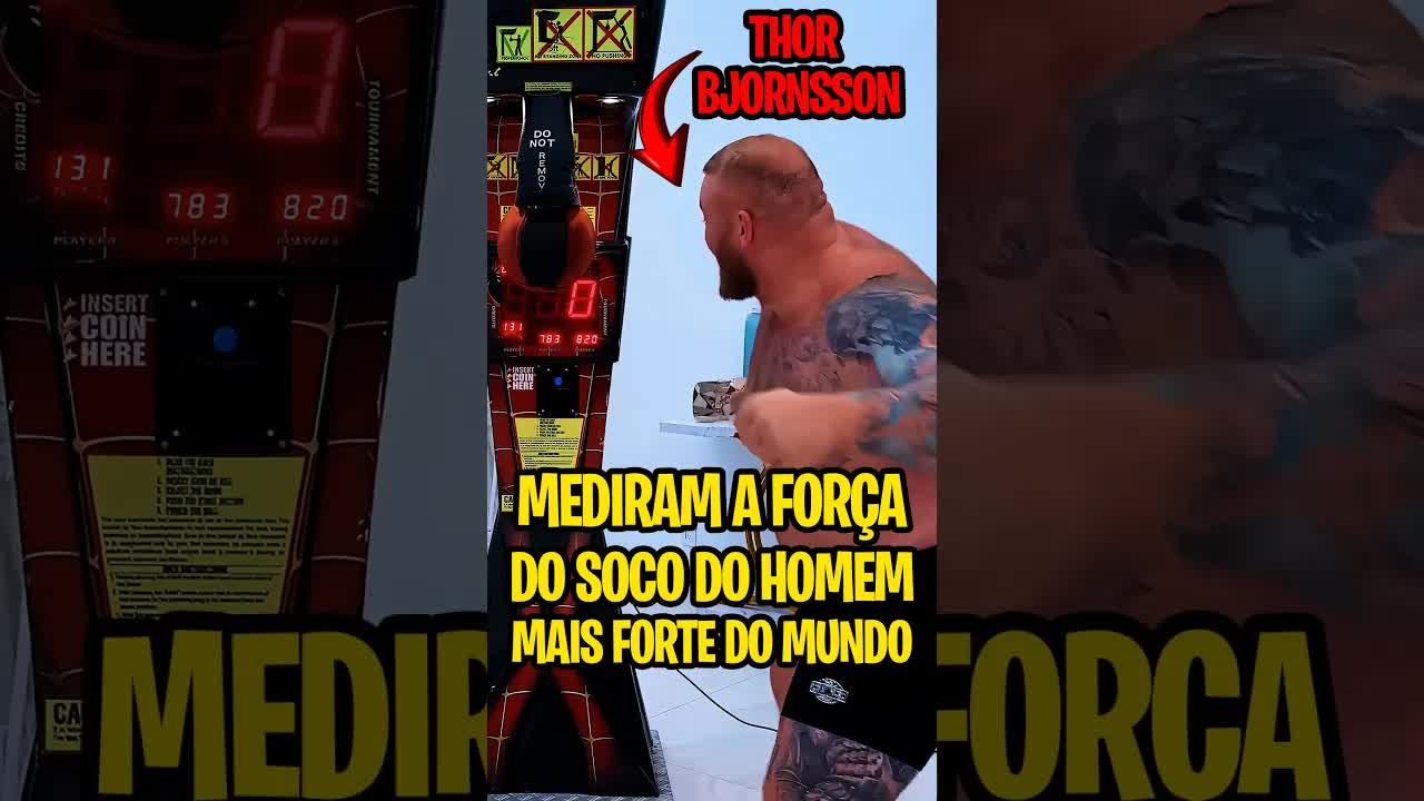 Quão forte é o soco do homem mais forte?