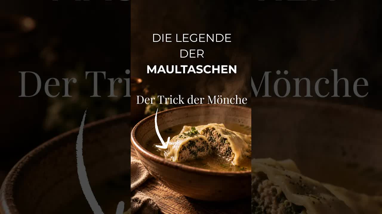 Die Legende der Maultaschen aus Schwaben