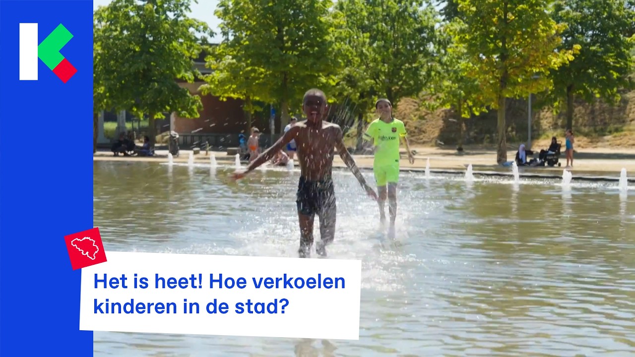 Hoe verkoelen kinderen in de stad?