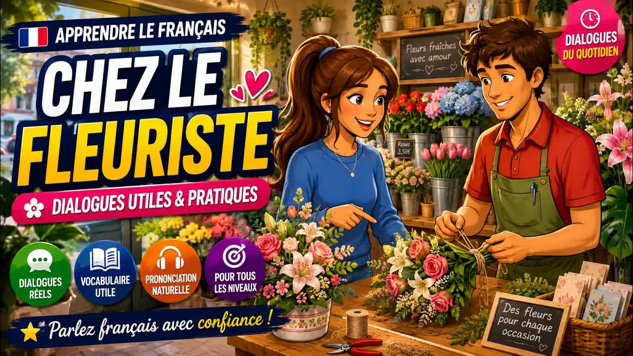 Acheter un bouquet chez le fleuriste