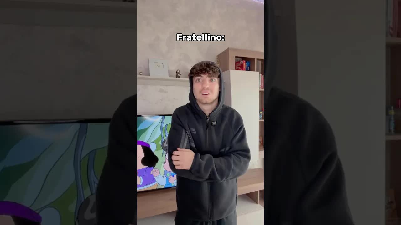 Il fratellino salva la situazione
