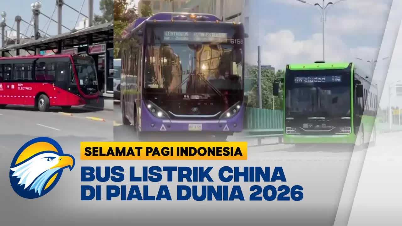 Meksiko Siapkan 1000 Bus Listrik untuk Piala Dunia 2026
