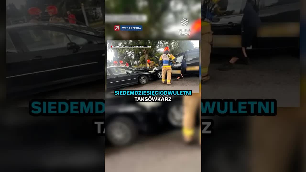 Wypadek po wyjściu z aresztu w Radomsku