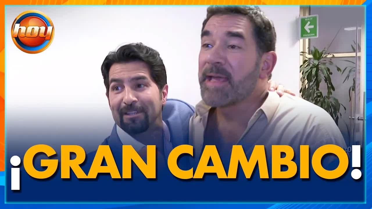 Eduardo Santamarina revela cómo bajó de peso