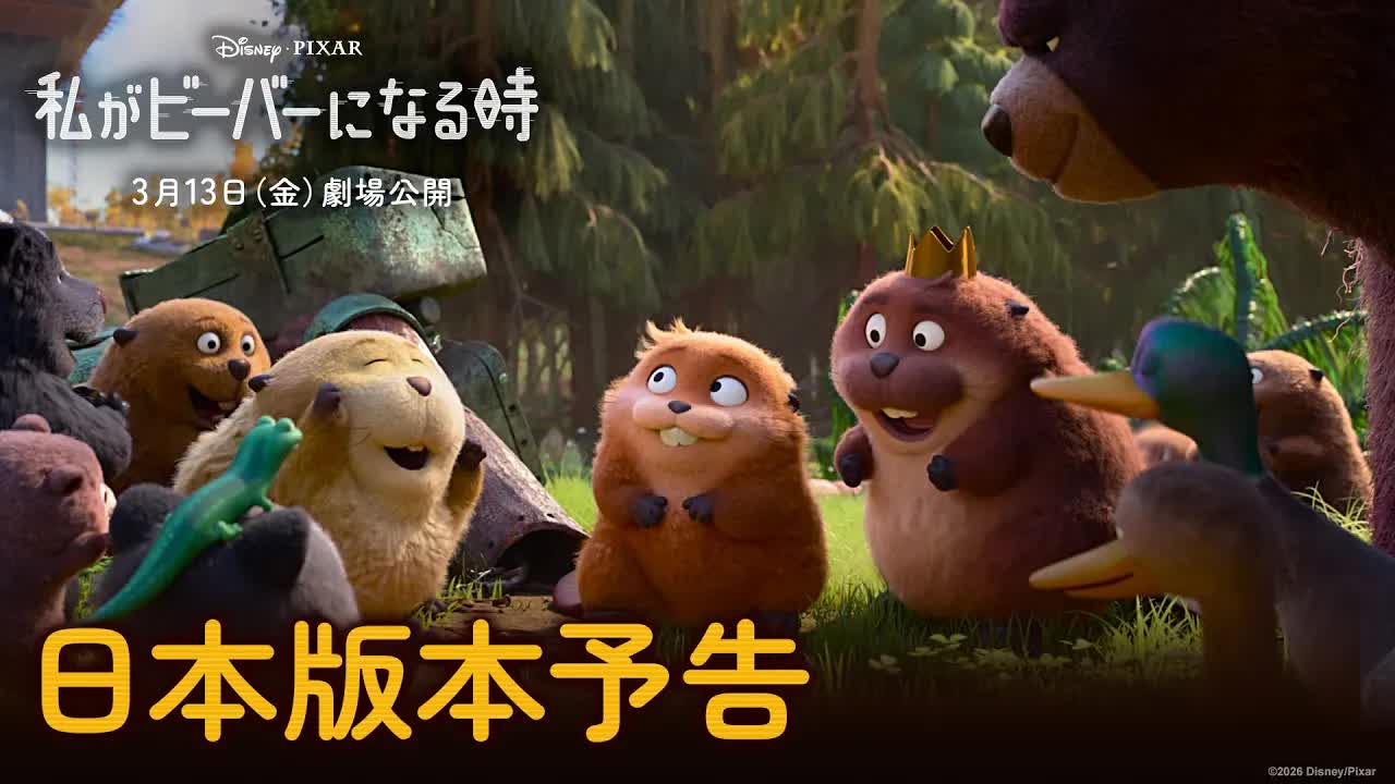 ビーバーになる少女の冒険
