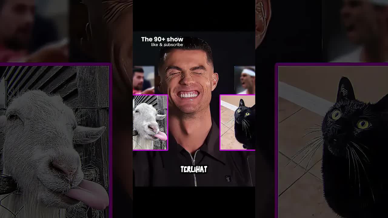 Ronaldo Memilih Kucing atau Messi?
