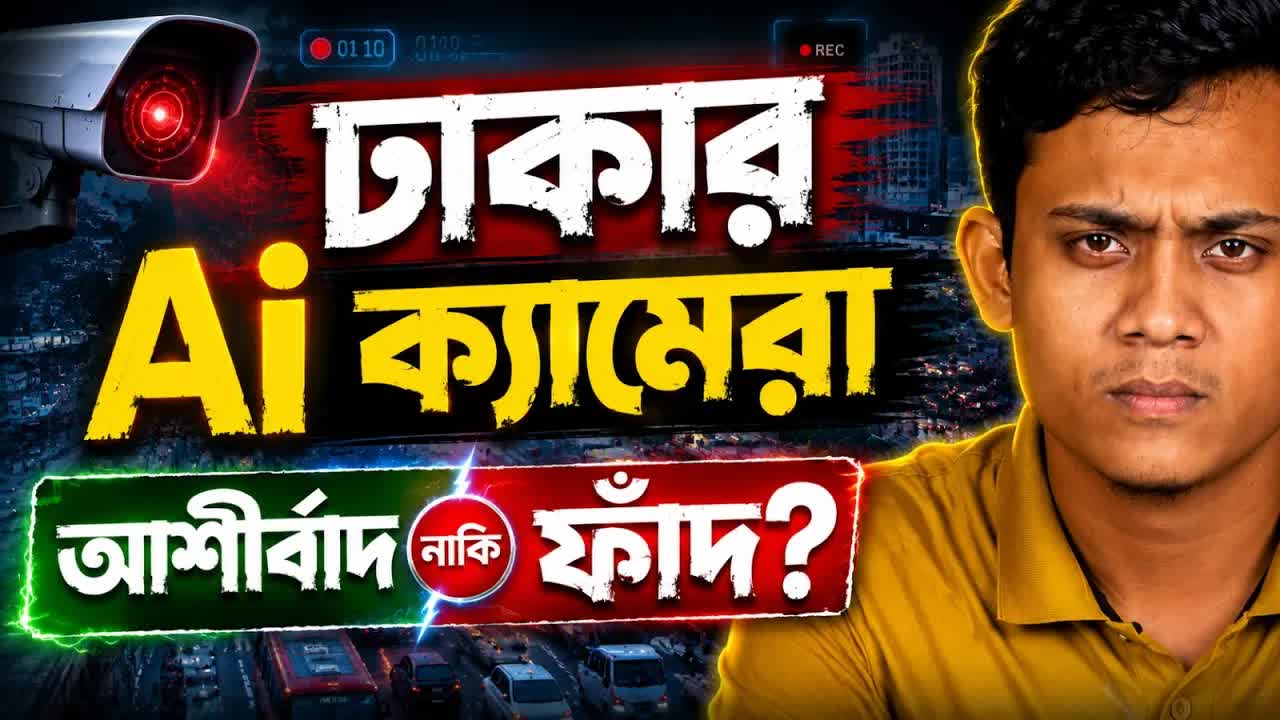 ঢাকার রাস্তায় এআই ক্যামেরা: উপকার নাকি ঝামেলা?