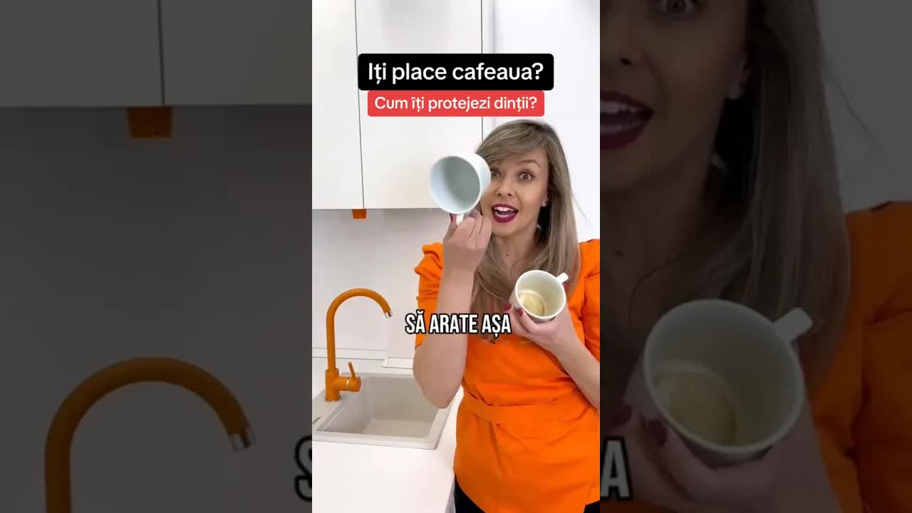 Cum să bei cafea fără să-ți patezi dinții