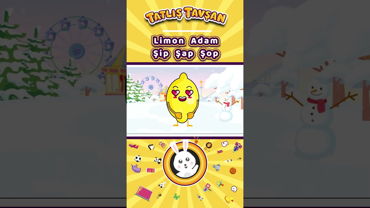 Limon Adam Şip Şap Şop Çocuk Şarkısı
