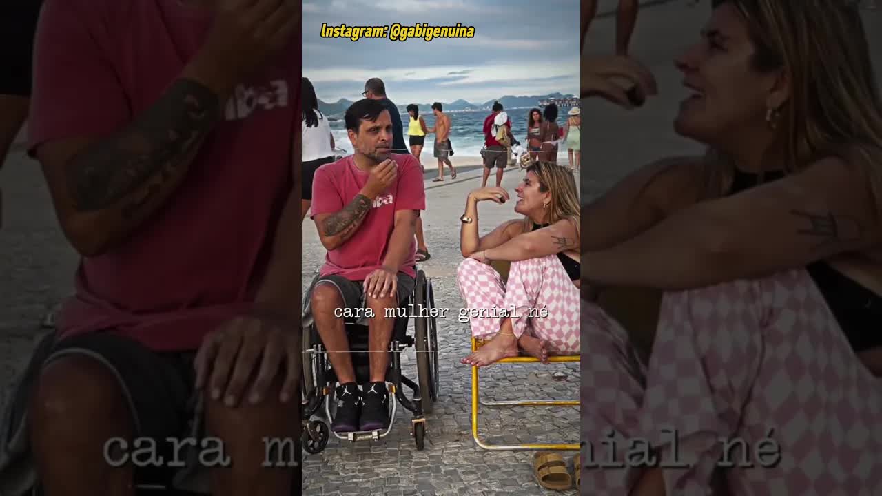 A saudade de jogar futebol de um cadeirante