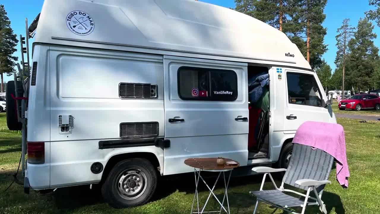 Resa till Lycksele och Anzia-campingen