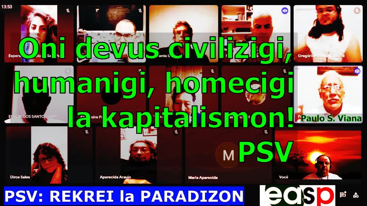 Oni Devus Civilizigi La Kapitalismon