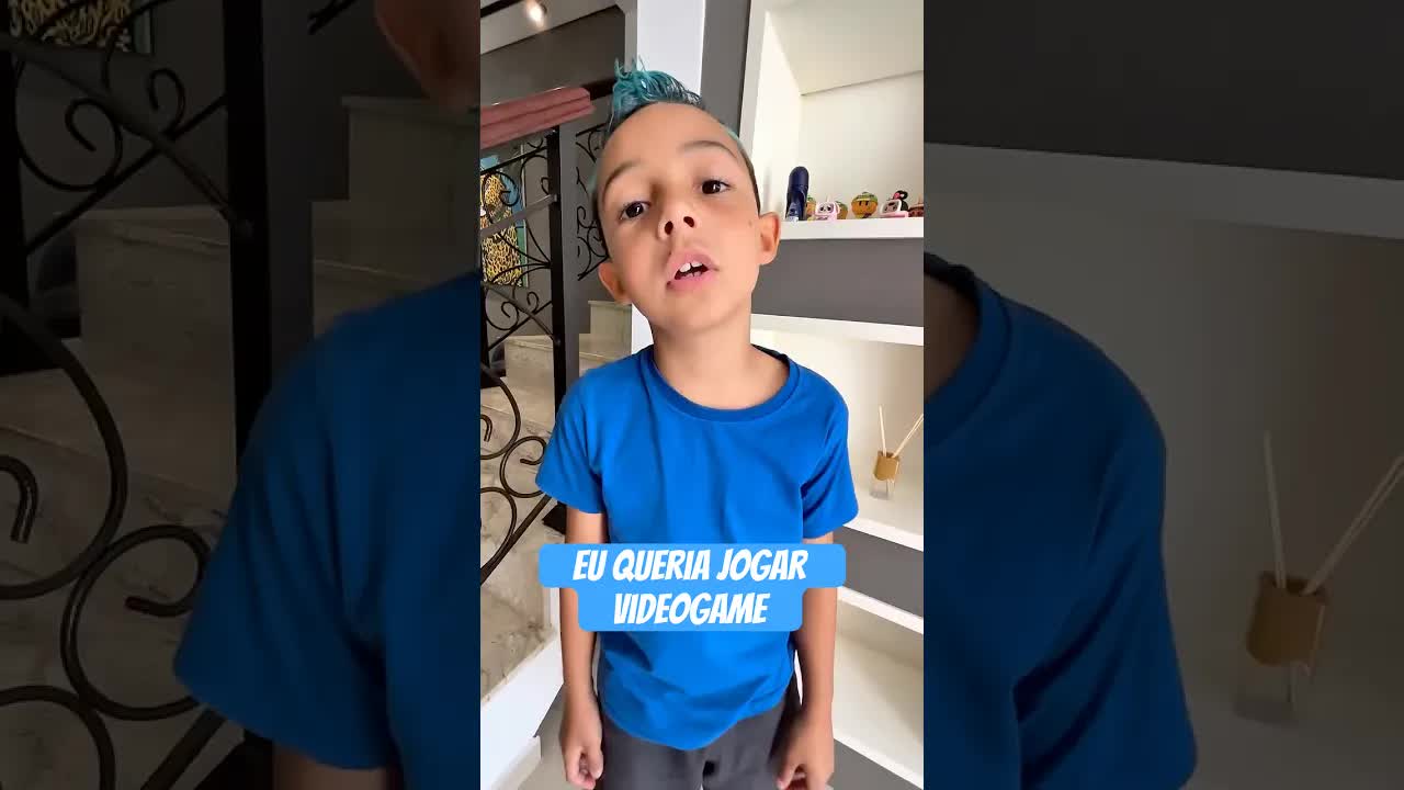 Quero jogar videogame, mas só se curtirem