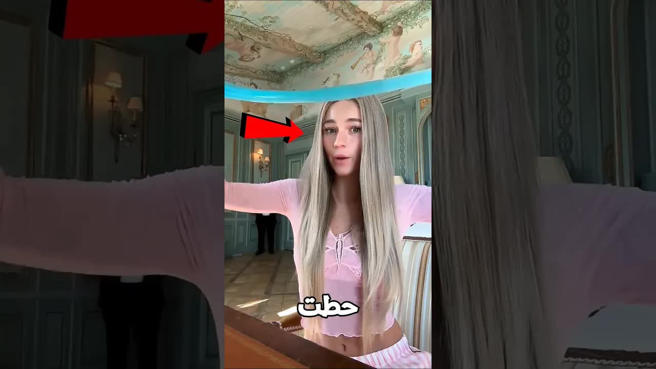 البنت حطت سلايم في شعرها وندمت