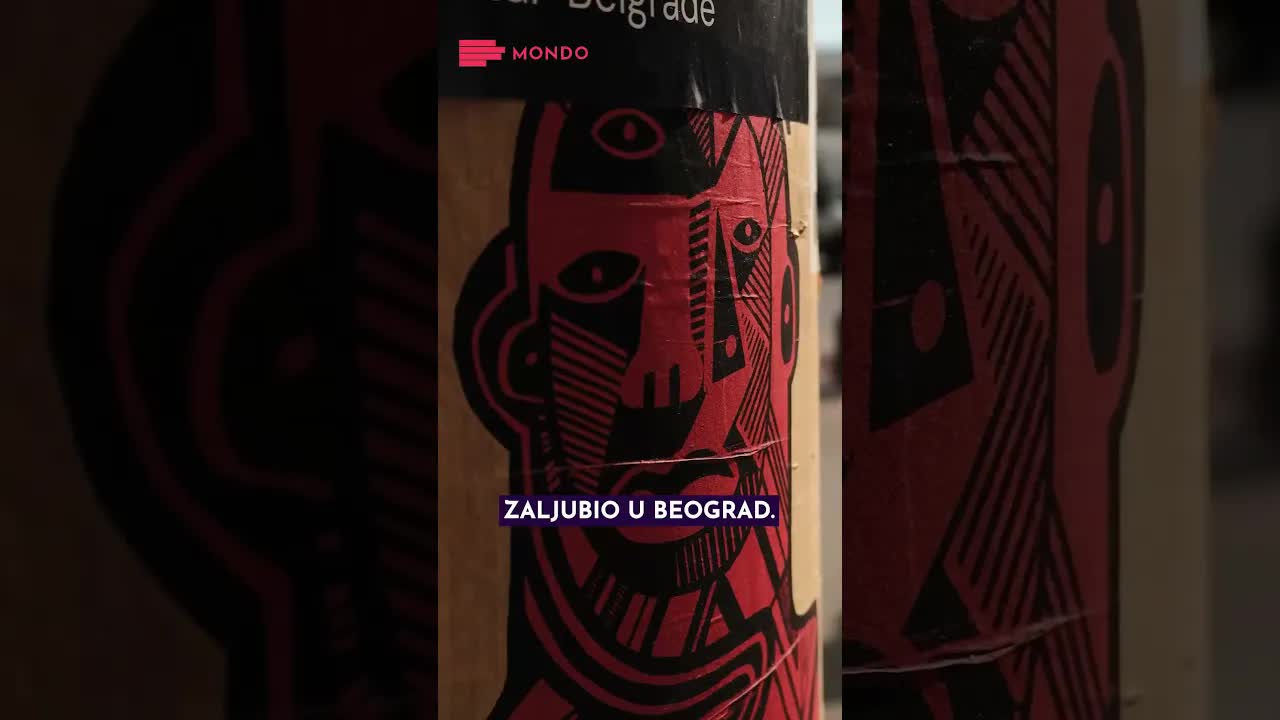 Vilko iz Birmingema ostavlja umetnost na zidovima Beograda