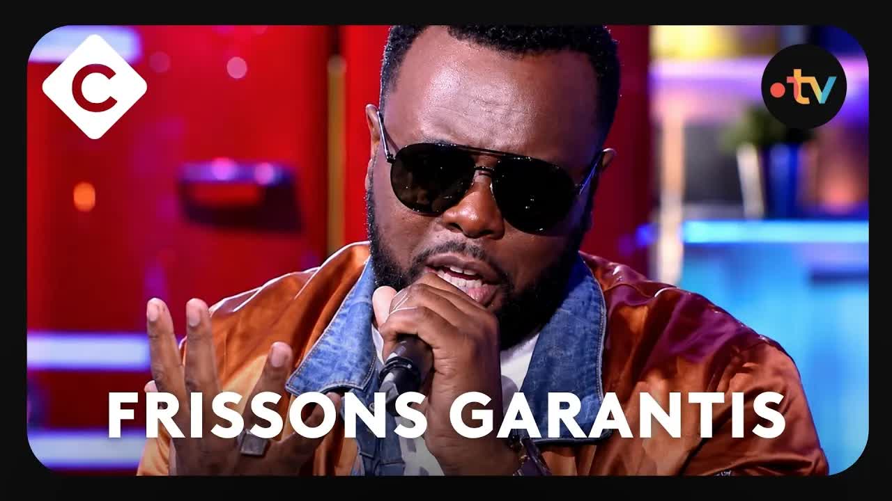 Maître Gims chante "Malheur, Malheur" en live TV