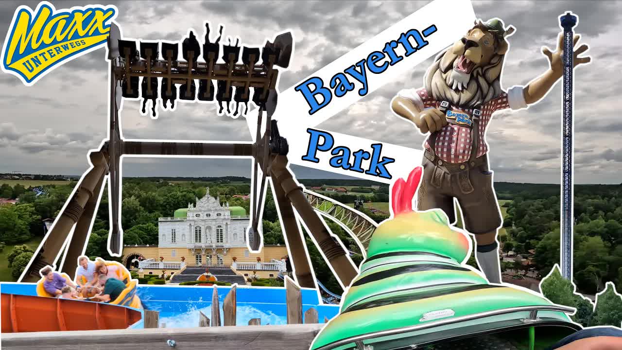 Bayernpark: Kompletter Rundgang mit Achterbahnen und Preistipps