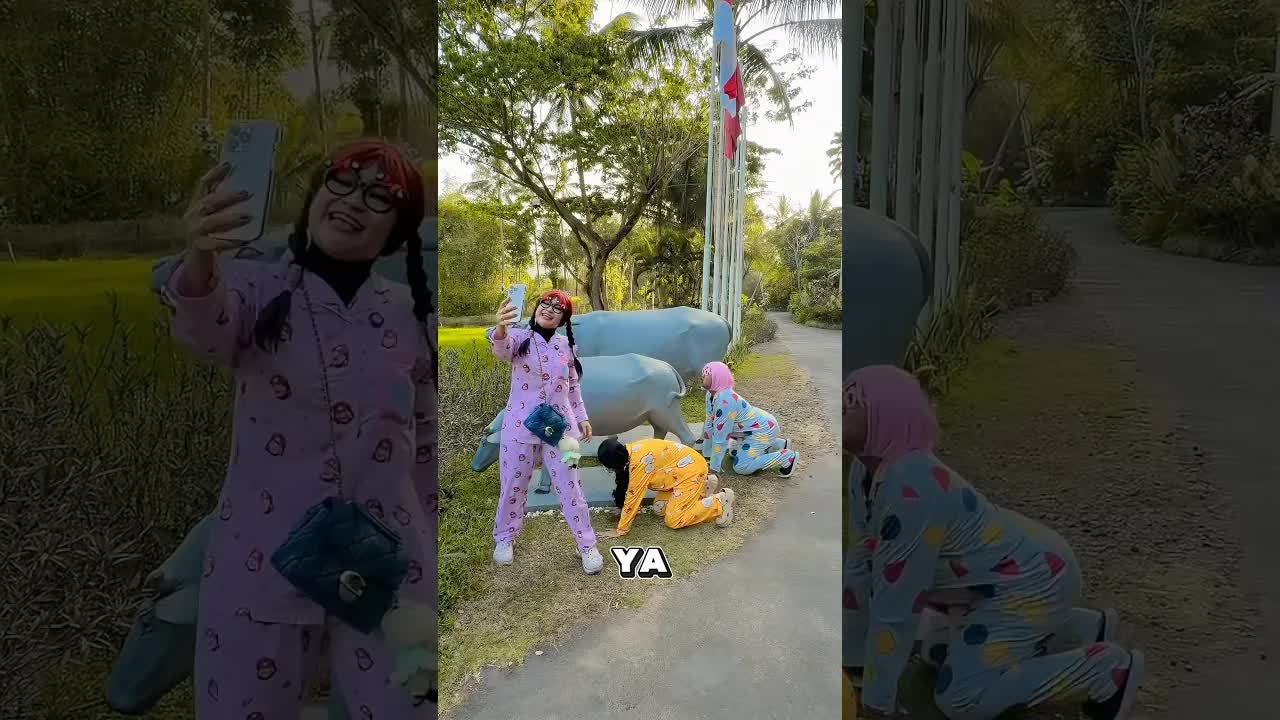 Foto Pemandangan Indah Bersama Teman