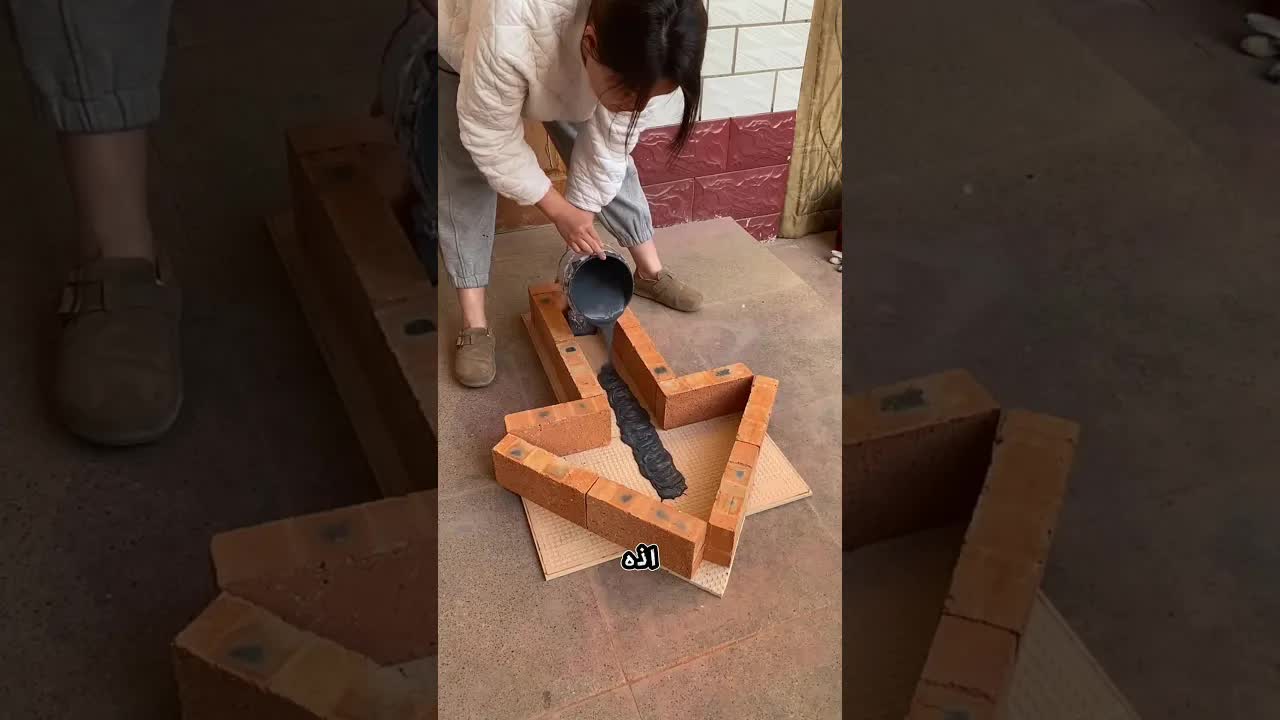 أمي تصنع بيتًا جديدًا لسمكتي