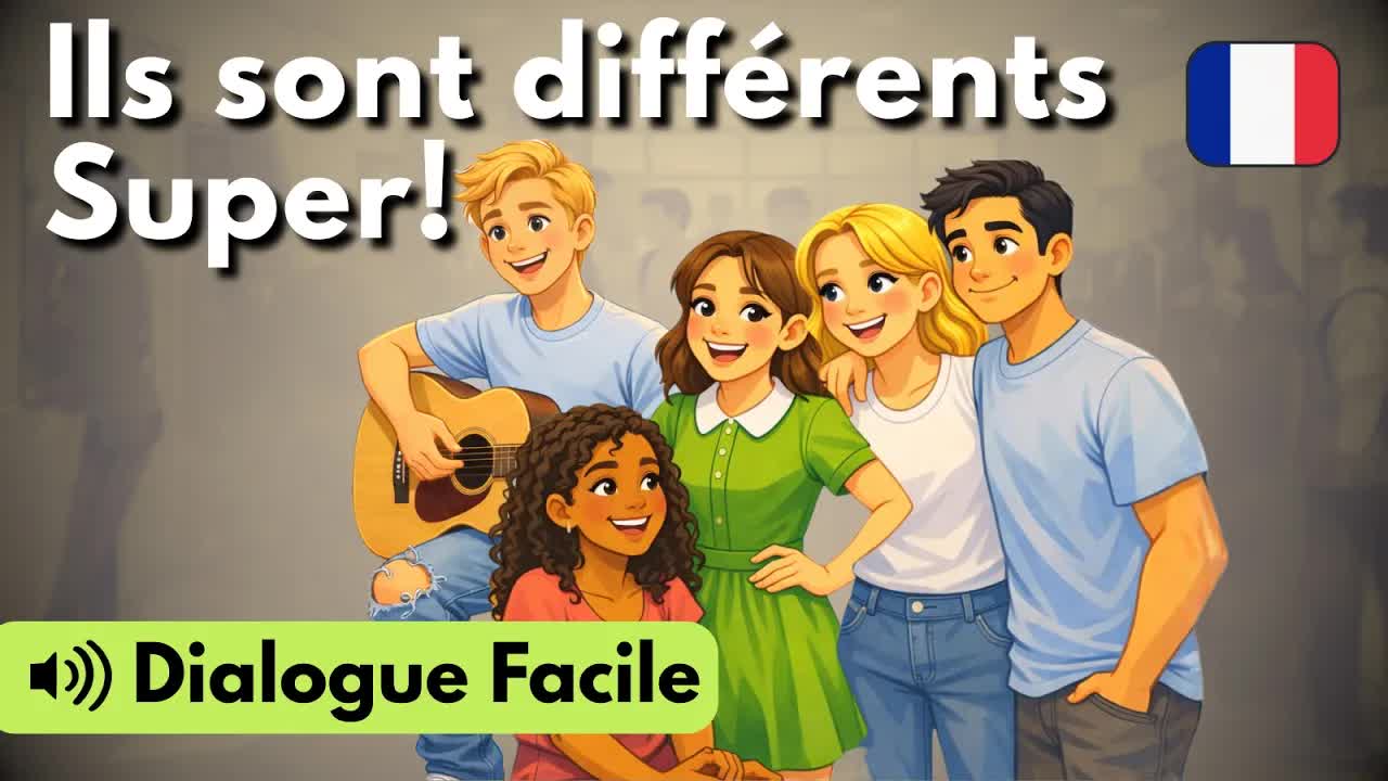Lucas et Anna observent leur nouvelle école