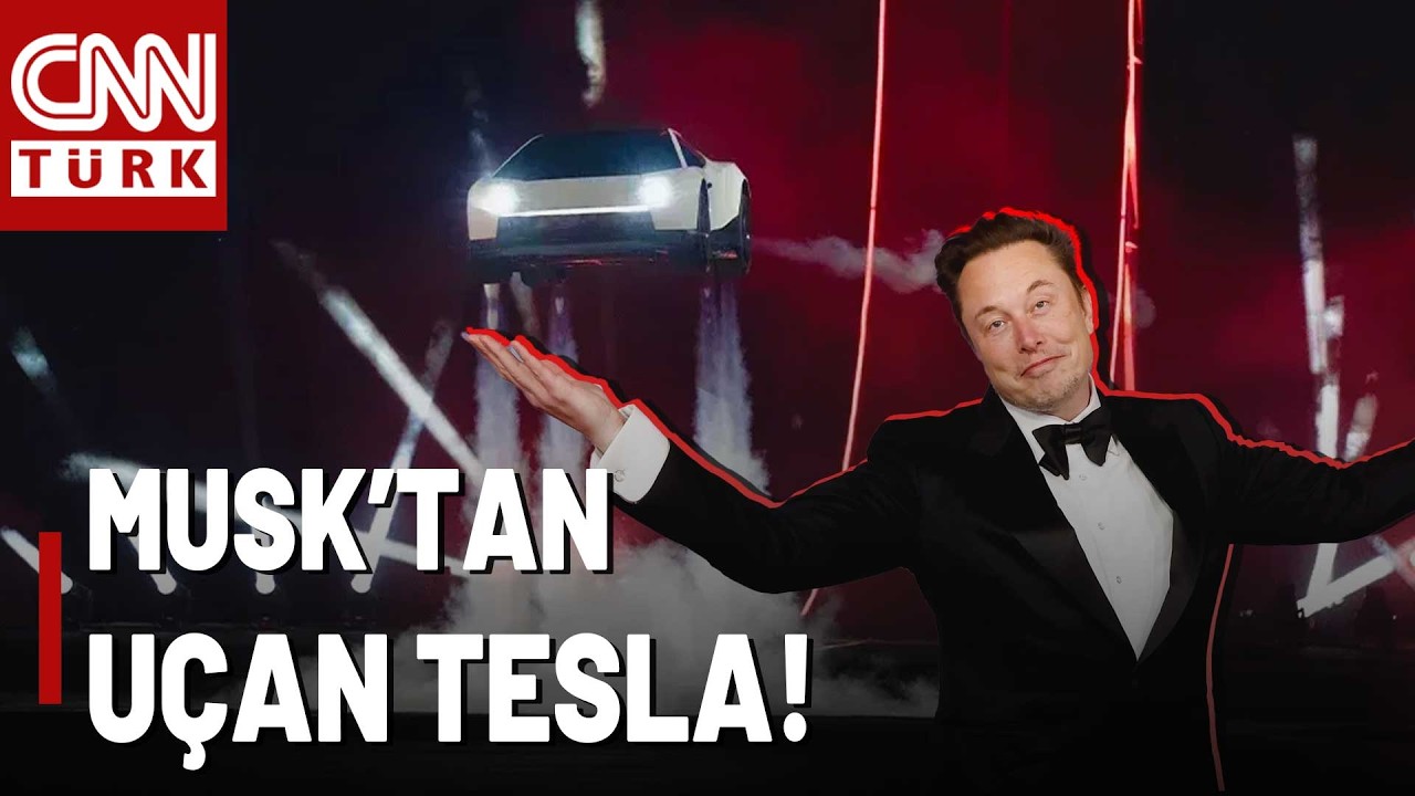 Elon Musk Tesla Roadster 2 Uçan Arabayı Tanıttı
