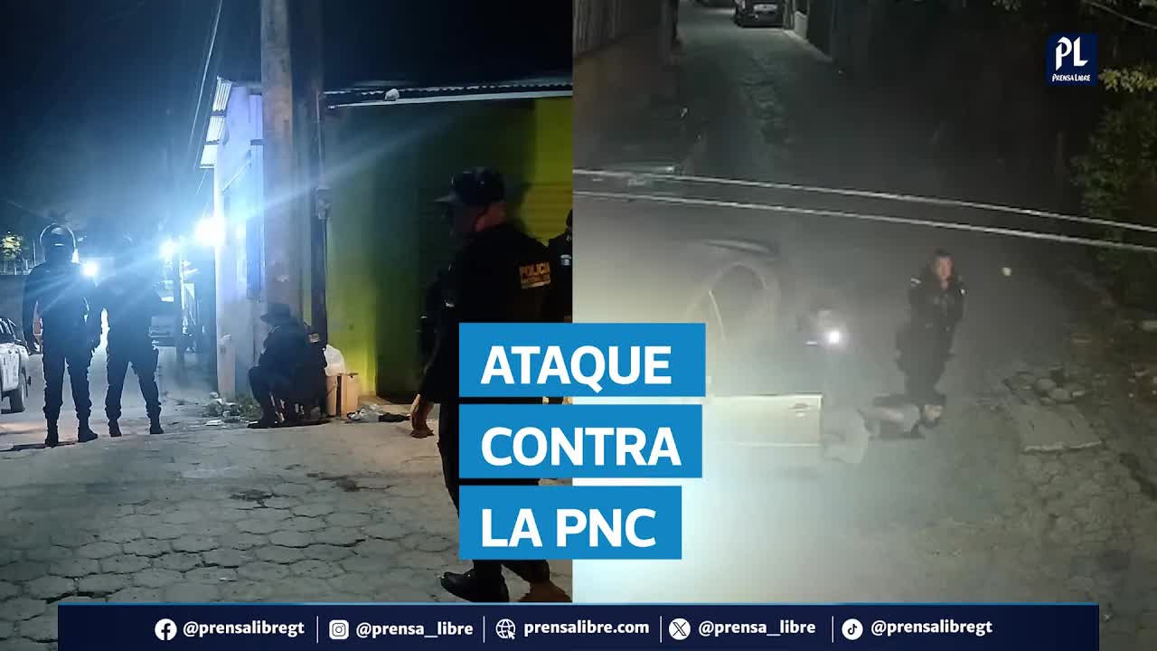 Ataque armado contra la PNC en Morales, Izabal