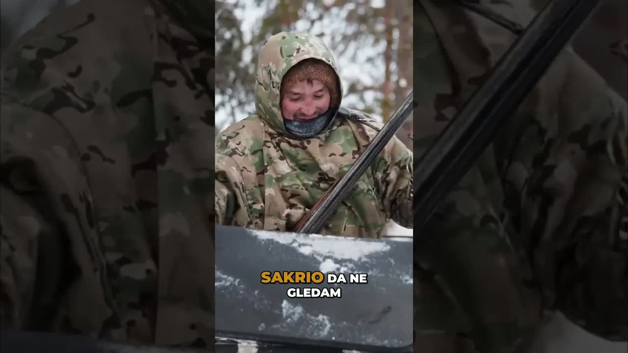 Jedenje mozga irvasa u ekstremnom hladnoći