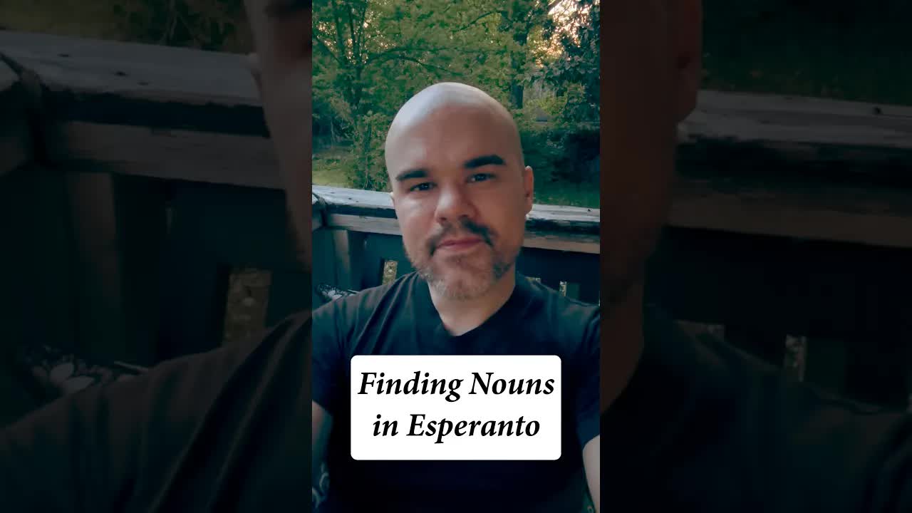 Trovi Substantivojn en Esperanto